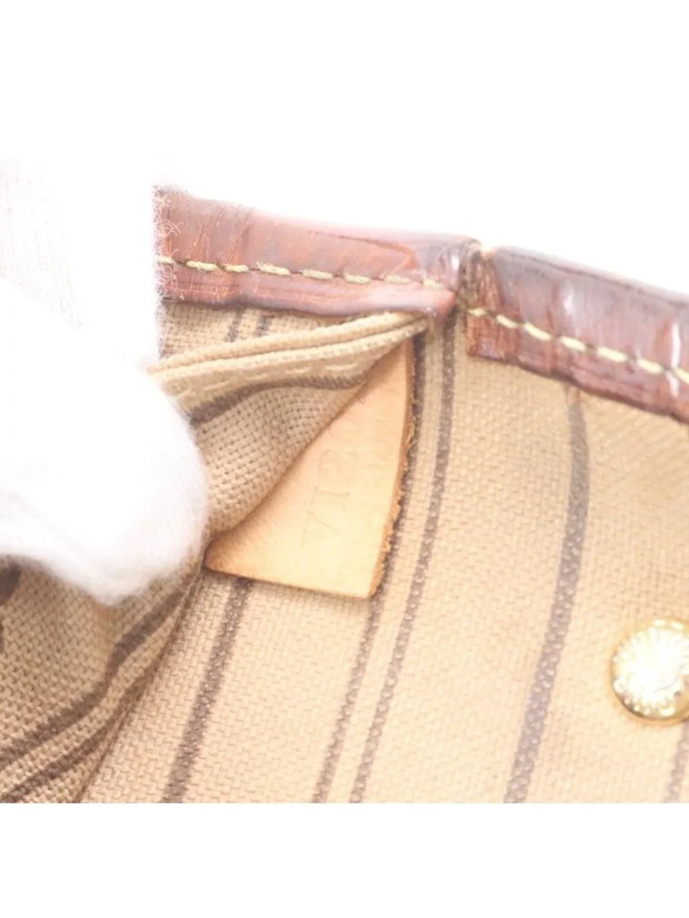Louis Vuitton Monogram Neverfull PM Leather Tote Bag Shoulder